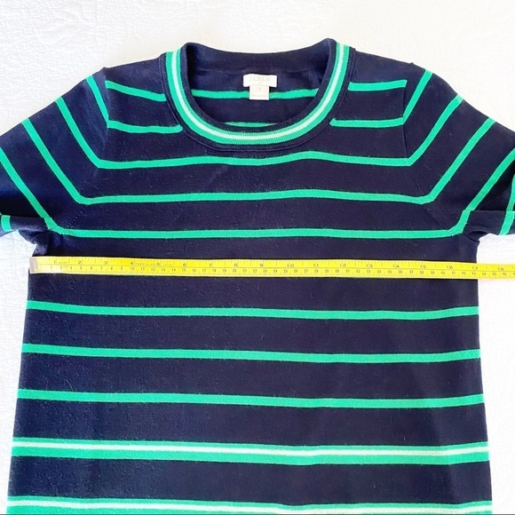 J. Crew Factory Merino Wool Stripe Sweater - Small - Picture 7 of 9